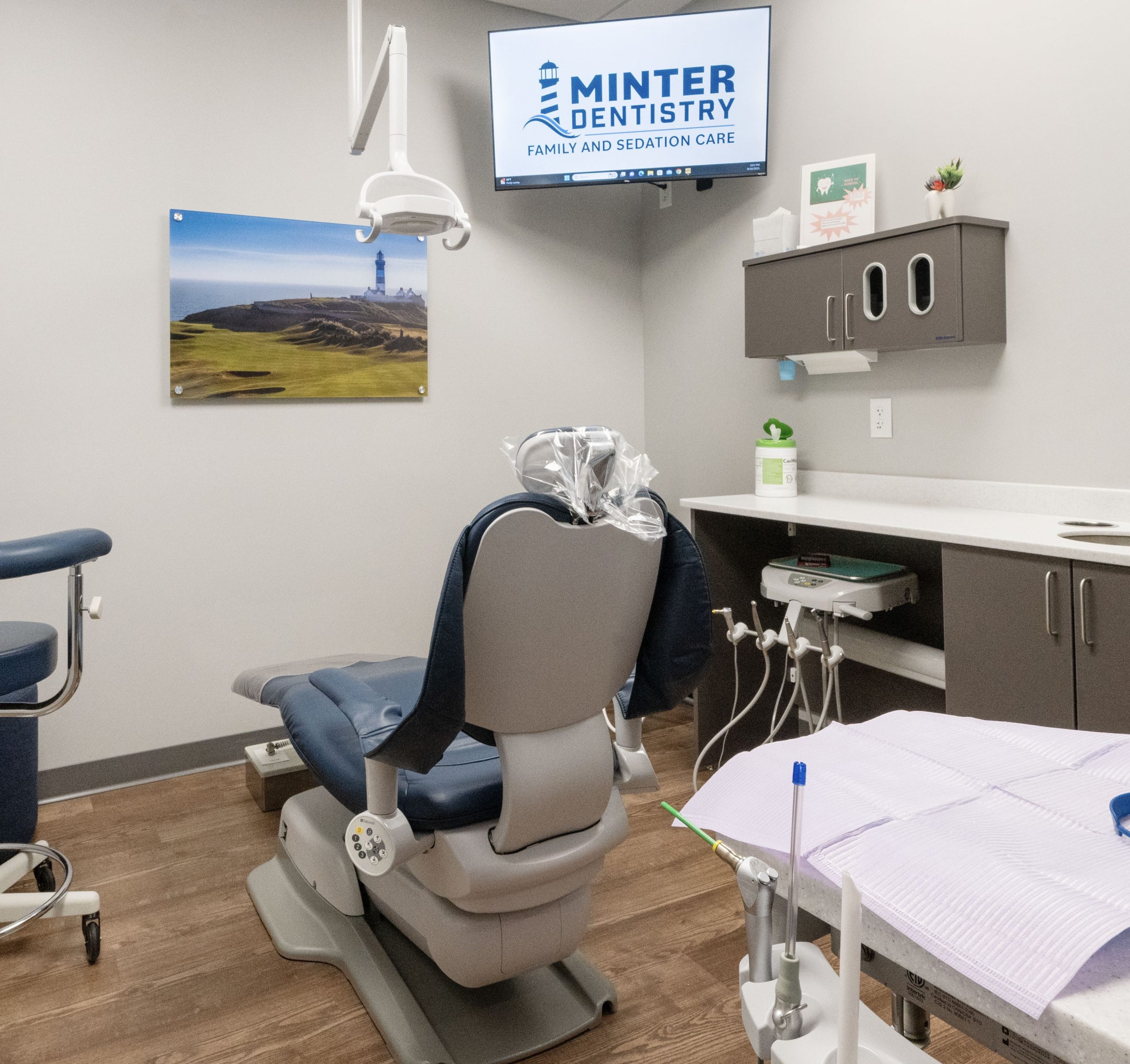 Man doing oral sedation dental care in Canton, OH